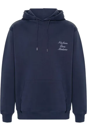 Drôle de Monsieur Le Hoodie Slogan Calligraphy hoodie