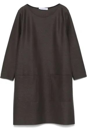Harris Wharf London Virgin-wool mini dress