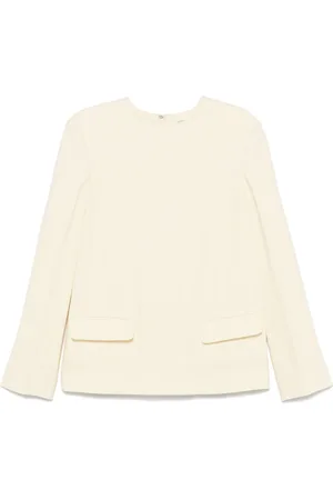 Totême Slub-texture blouse