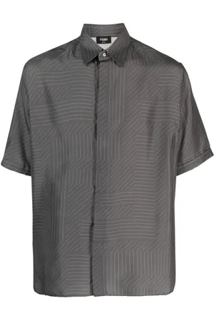 Fendi Short-sleeve silk shirt