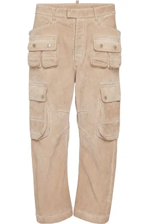Dsquared2 Faded-effect multi-pocket cargo trousers