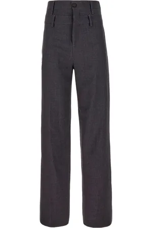 AMBUSH High-waisted virgin-wool trousers