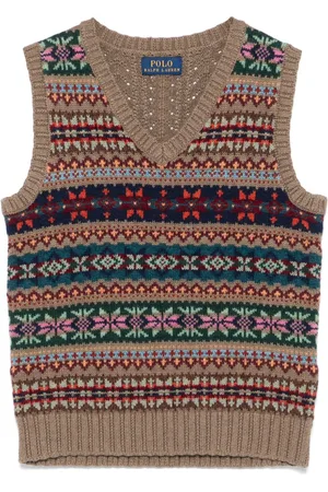 Ralph Lauren Fair isle-knit vest