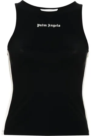 Palm Angels Logo-print tank top