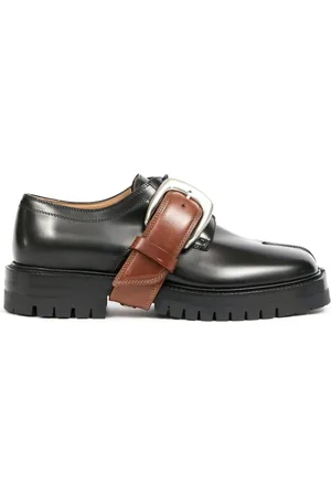 Maison Margiela Tabi County leather loafers