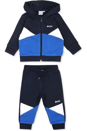 HUGO BOSS Colour-block tracksuit set