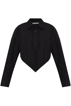 Alexander Wang Pointed organic-cotton shirt