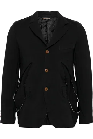 Comme des Garçons Distressed detail blazer