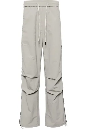 Ground Zero Logo print straight-leg trousers