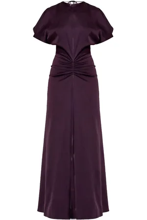 Victoria Beckham Gathered-waist gown