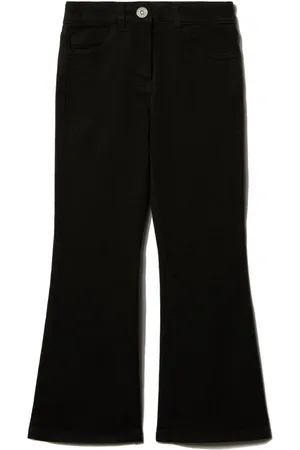 PUCCI Junior Iride print flared jeans