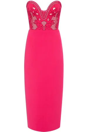 Rebecca Vallance Claudia floral-embroidery mini dress