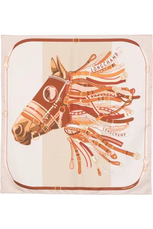 Longchamp Tête de Cheval scarf
