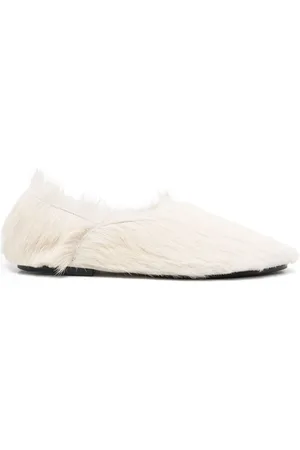 Jil Sander Calf-hair slippers