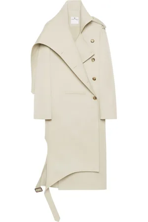 Courrèges Oblique trench coat