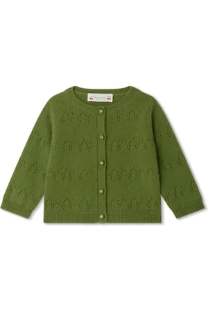 BONPOINT Gwenoli pointelle-knit cardigan