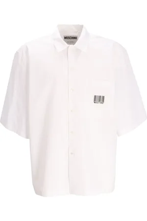 Moschino Barcode poplin shirt