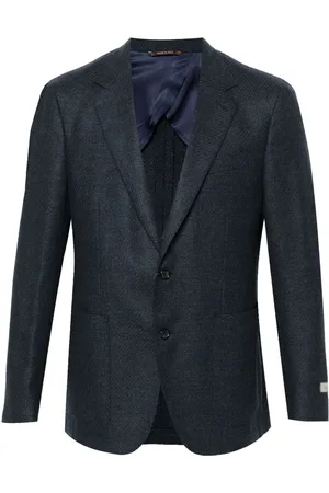 CANALI Intarsia-knit blazer