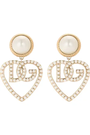 Dolce & Gabbana Heart-pendant earrings