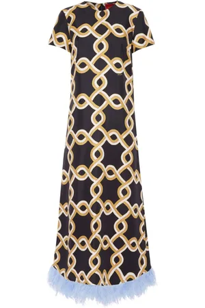 La DoubleJ Swing (with feathers) dress