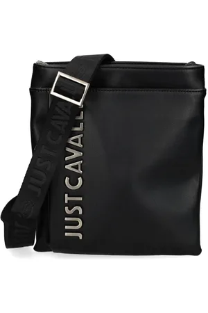 Roberto Cavalli Leather messenger bag