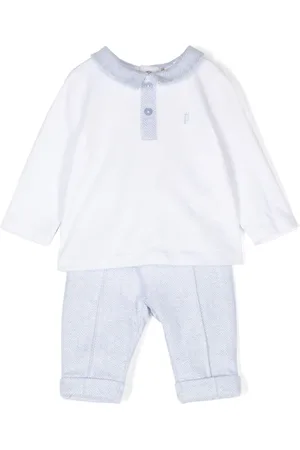 PATACHOU Logo-embroidered trouser set