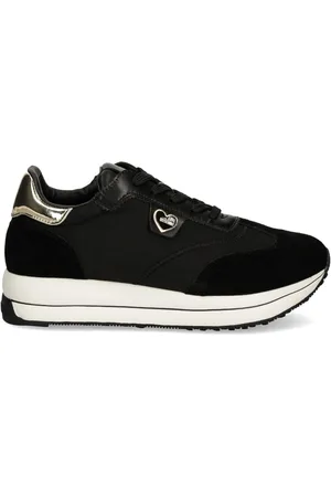 Moschino Logo-patch sneakers