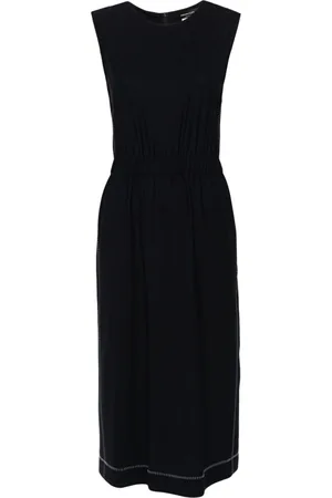 Fabiana Filippi Contrast-stitching midi dress