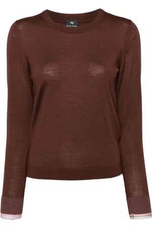 Paul Smith Ribbed-edge wool-blend jumper