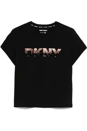 DKNY Sequin-embellished T-shirt
