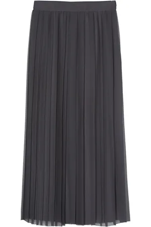 ELEVENTY Pleated midi skirt