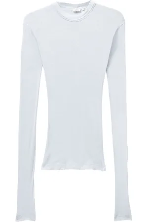 BITE Semi-sheer long-sleeve jersey
