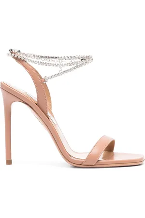 Aquazzura So Nap 105mm leather sandals