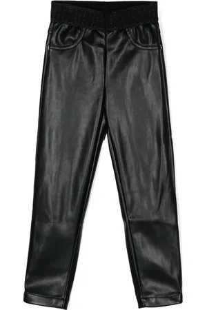 John Richmond Logo-waistband trousers