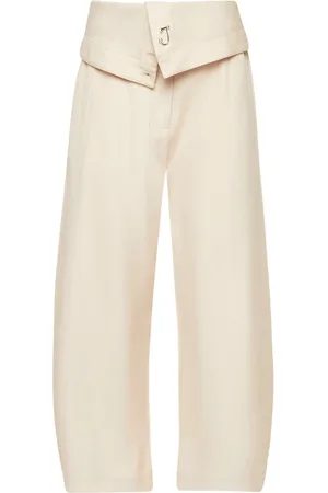 J.W.Anderson Fold-over wide-leg trousers