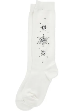 MONNALISA Crystal-embellished socks