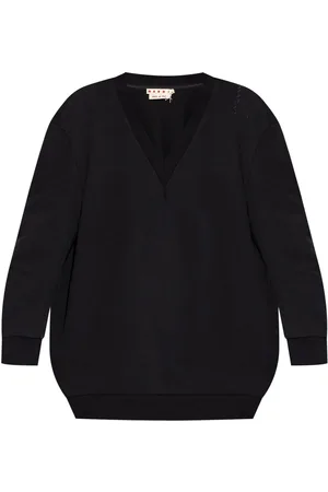 Marni V-neck sweater dress