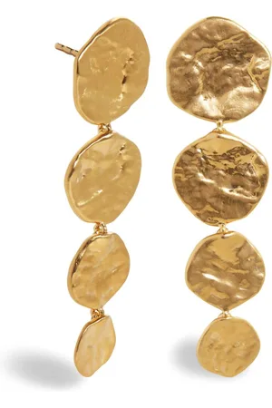 Monica Vinader Capri Disc Cocktail drop earrings