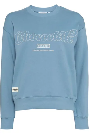 Chocoolate Logo-embroidered sweatshirt
