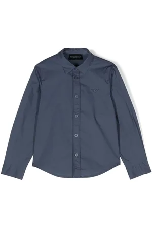 Emporio Armani Logo-patch shirt