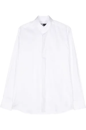 Karl Lagerfeld Band-collar shirt