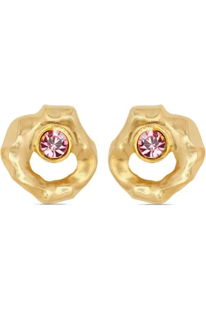 Oscar de la Renta Textured earrings
