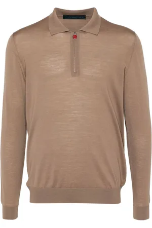 Kiton Wool polo shirt