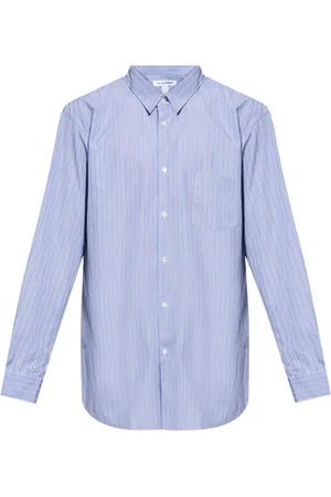 Comme des Garçons Striped buttoned shirt