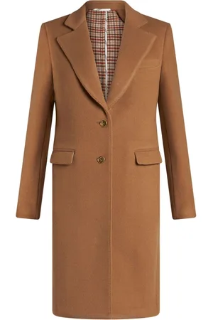 Etro Logo-engraved buttons coat