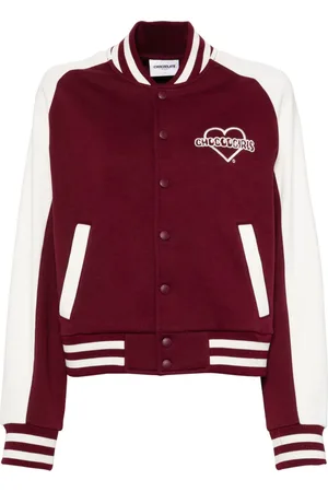 Chocoolate Logo-embroidered jacket
