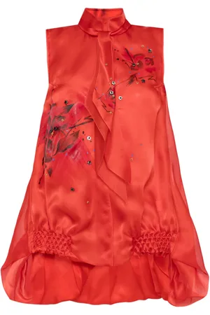 SHIATZY CHEN Floral print vest