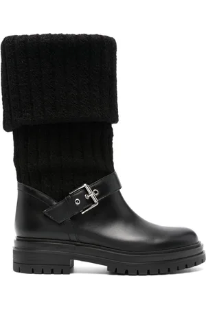Gianvito Rossi Buckle-detail boots