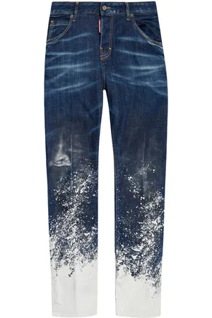 Dsquared2 Paint-splatter jeans
