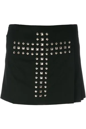 Comme des Garçons Cross stud overlapping shorts